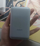 小米（MI）【3C认证】小米充电宝移动电源 10000  自带线双向快充口袋版 电源 灰蓝色可上飞机/火车 实拍图