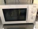 美的微波炉家用快捷小型 700W 容量20L 360°均匀加热 旋钮操控 易清洁 M1-L213B 经典款 实拍图