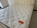 大树岛家居华夫格法式奶油风小户型主卧双人床复古风储物真皮床 【榉木排骨架】升级版单床+七区舒爽睡感床垫（适中） 气压结构1800mm*2000mm 实拍图