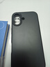 古雷斯（GURRS）适用苹果17手机壳 iphone17保护套镜头全包超薄防摔防磨超越液态硅胶简约男女款 优雅黑 实拍图