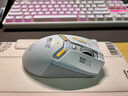 英菲克（INPHIC）IN9 无线游戏鼠标 有线蓝牙三模鼠标 右手型rgb灯效csgo吃鸡lol电竞宏台式笔记本通用 12000DPI 灰 实拍图