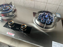 樱花帝王煤气灶双灶具嵌入式家用猛火燃气灶天然气大火力液化气罐装台式炉 【天然气】加强不锈钢+右炉增压猛火 金榜TOP1 实拍图