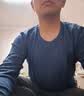 红豆（Hodo）秋冬情侣全棉秋衣秋裤春秋纯棉毛衫男士女士保暖内衣套装 琉璃蓝(男款) L 170/95 实拍图