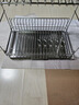 无印良品 MUJI 不锈钢 双层沥水篮 长方形水槽厨房沥水架 碗架 MC41CC1S 银色 约长38.5X宽23.3X高36cm 实拍图