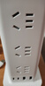 公牛（BULL）公牛立式USB过载保护插座/插线板/接线板/排插 12位总控开关+2A2C 全长1.6米 GNV-UL1012U 白色 实拍图