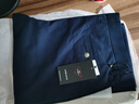 七匹狼休闲裤男秋季纯色通勤商务时尚直筒裤宽松长裤男式裤装【四季款】 102(深蓝)-25新款面料升级2.0 33 实拍图