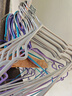 百草园衣架防滑挂衣服无痕哑光树脂衣架挂加粗加厚成人家用晾晒衣撑20支 实拍图
