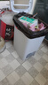佳帮手脚踏垃圾桶10L家用脚踩+手按双开盖厨房卫生间厕所客厅卧室带盖 实拍图