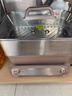美的（Midea）电火锅钛陶0氟多功能锅不锈钢蒸锅鸳鸯火锅专用锅超薄速沸多功能一体电锅煎烤料理锅DLS332266S 实拍图