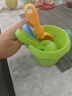 墨斗鱼儿童赶海工具神器沙滩玩具挖沙铲子玩水玩土宝宝园艺用品 4件套 实拍图