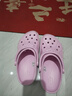 卡骆驰洞洞鞋贝雅卡骆班轻便耐磨一脚蹬休闲鞋|205089 芭蕾粉/糖果粉-6TG 37 /38(230mm) 实拍图