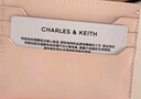 CHARLES&KEITH简约拼色饰女士卡包包女包生日礼物圣诞礼物送女友CK6-50680739-2 浅粉色 实拍图