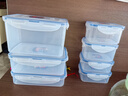 乐扣乐扣（LOCK&LOCK）塑料密封保鲜盒套装厨房冷冻保鲜储物收纳盒7件套 实拍图