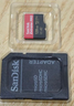 闪迪（SanDisk）256GB TF(MicroSD)内存卡 4K极速金卡A2 V30 U3行车记录仪 运动相机无人机 监控存储卡 读190MB/s 实拍图