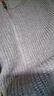优衣库合作款男装女装圆领针织开衫长袖毛衣毛衫外套25新款479731 04 烟灰色 M /170/92A 实拍图