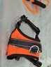 磊嘉狗绳狗链柯基防爆冲胸背带牵引绳中大型小型犬遛狗绳柴犬 暖橙色-胸背带1个配狗绳1根 M（建议18-40斤） 实拍图