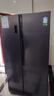 容声（Ronshen）608升双开门对开门冰箱一级变频风冷无霜大容量纤薄可嵌入净味大冷冻力BCD-608WD18HP 实拍图