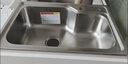 华帝（VATTI）水槽单槽厨房洗菜盘一体槽 拉伸大槽水池盘台上不锈钢-以旧换新 实拍图