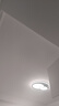 四季沐歌（MICOE）轻奢卧室灯 客厅吸顶灯led 后现代北欧大气简约餐厅书房 双月-72W三色调光【普瑞光源】φ50cm 实拍图