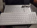 B.O.W 航世 HW156无线\有线键盘鼠标套装 超薄静音巧克力键盘USB接口笔记本台式电脑办公通用键盘鼠标 有线键盘-白色 实拍图