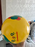 费雪（Fisher-Price）儿童玩具球 宝宝小皮球拍拍球22cm(黄色 赠打气筒)生日礼物礼品 实拍图