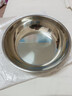 【不锈钢】和面盆厨房烘焙家用火锅盆洗菜打蛋汤锅盆醒面盆料理盆 32cm【热卖款】不锈钢 和面盆 实拍图
