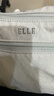 ELLE牛角包时尚包包女单肩包挎包通勤潮流斜跨小众高级感小包腋下 浅灰色 实拍图