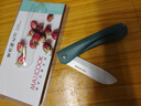 美厨（maxcook）陶瓷刀水果刀 3英寸 可折叠小厨刀宝宝辅食刀 切水果刀具 MCD2243 实拍图