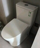 九牧（JOMOO）11396-2-1/31KB-1抗菌一级水效坐便器暴风虹吸式节水马桶305坑距 实拍图