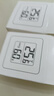 温湿度计婴儿房室内家用车内电子温湿度计迷你便携高精度传感器可壁挂 智能温湿度计-白色小巧*1 实拍图
