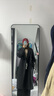 优衣库合作款/女装长大衣/25秋冬新款479666 08 深灰色 2XL 实拍图