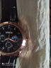 【网红爆款】商务腕表石英运动表休闲皮带男女手表 黑色 实拍图