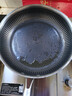 京东京造 平底锅 煎蛋锅牛排蜂窝不粘316不锈钢电磁炉通用28cm可立锅盖 实拍图