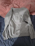 优衣库合作款男女装宽松连帽卫衣长袖运动479853 479945 479853/03灰色 S 实拍图