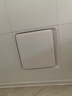 美的（Midea）风暖浴霸排气扇照明一体集成吊顶卫生间浴室灯正方形小型暖风机 实拍图