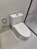 九牧（JOMOO）11396-2-1/31KB-1抗菌一级水效坐便器暴风虹吸式节水马桶305坑距 实拍图