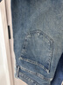 优衣库女装男装宽松廓形牛仔裤/弯刀镰刀裤子25秋冬新款479000 67 海蓝色 22 /150/56A 实拍图