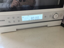 东芝（TOSHIBA）【国家补贴20%】小白椰微波炉烤箱一体机mini小型家用微烤一体机厨房家用白色20L ER-YR2210CNW 实拍图