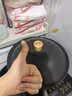 苏泊尔（SUPOR）炒锅有钛铁不粘无涂层炒菜锅精铁锤纹老式厨房铁锅燃气电磁炉通用 适合2-4人【免开锅】 32cm 实拍图