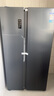 海信冰箱611升双开门冰箱一级节能无霜超薄冰箱大容量变频电冰箱家电国家补贴20%换新BCD-611WFK1DPQ 实拍图