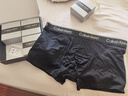 【Calvin Klein同源工厂】男士内裤男平角裤纯棉抗菌透气年货礼盒 黑色+深灰+宝蓝+浅灰 /礼盒装 4条 XL 131-155斤 实拍图