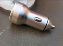 纽曼（Newmine）车载充电器点烟器一拖二双USB金属车充电压显示检测快充SX001-008 实拍图