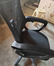 锦汐 电脑椅家用办公椅子靠背人体工学椅学习转椅老板座椅游戏电竞椅 【可后躺+踏脚+乳胶】黑框黑网 实拍图