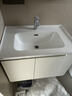 九牧（JOMOO）浴室柜陶瓷一体盆卫生间洗手盆洗漱台洗脸盆组合柜侧边柜A2760 智能 感应灯 不含龙头80cm 实拍图