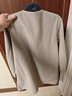 优衣库女装仿羊羔绒摇粒绒圆领开衫/千金风外套472938 472938/30浅米色 M 实拍图