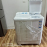 海尔（Haier）双桶洗衣机半自动 家用大件洗 10公斤大容量 省水电 以旧换新 双缸 原厂品质XPB100-81D2 实拍图