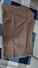 京东京造悦柔枕套 A类一等品 120g加厚耐用枕头套 48x74cm 一对装 奶茶咖 实拍图