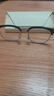 蔡司（ZEISS）镜片近视眼镜框男半框防蓝光辐射可配带散光度数眼睛女钛合金镜架 升级钛材 黑银 配康美达1.56防雾防蓝光 0-600度 实拍图