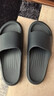 朴西香蕉船情侣凉拖鞋女浴室不易滑室内居家四季拖鞋男 深灰 44-45 实拍图