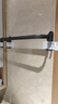 馨沛免打孔毛巾架卫生间浴室挂杆厕所枪灰单杆毛巾杆收纳挂架壁挂置物 实拍图
